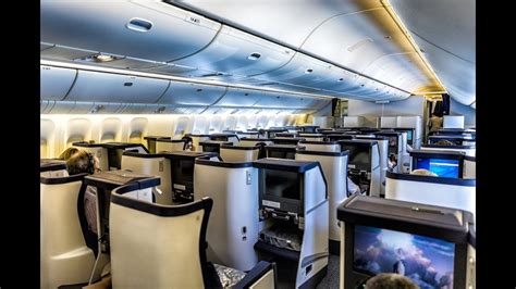 All Nippon Airways Business Class 777 300er.
